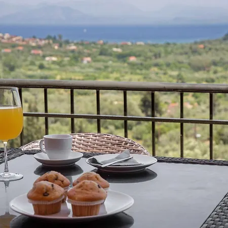 Daire Spacious House With Extraordinary View In Corfu *