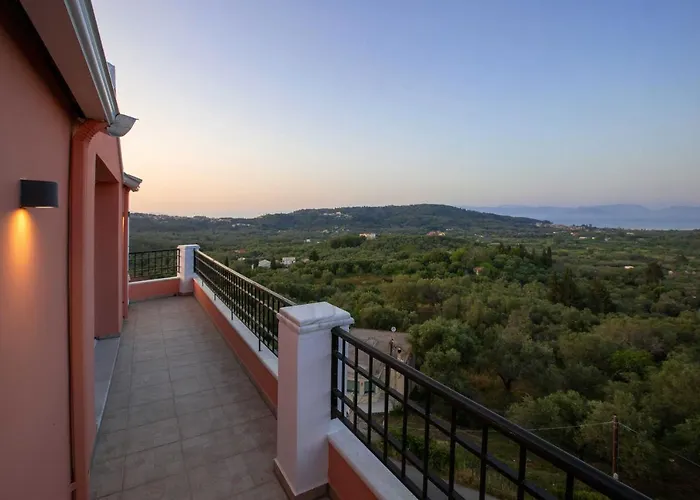 Spacious House With Extraordinary View In Corfu