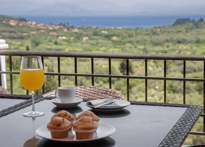 Apartamento Spacious House With Extraordinary View In Corfu *