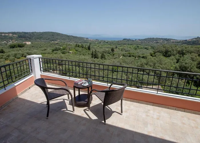 Spacious House With Extraordinary View In Corfu